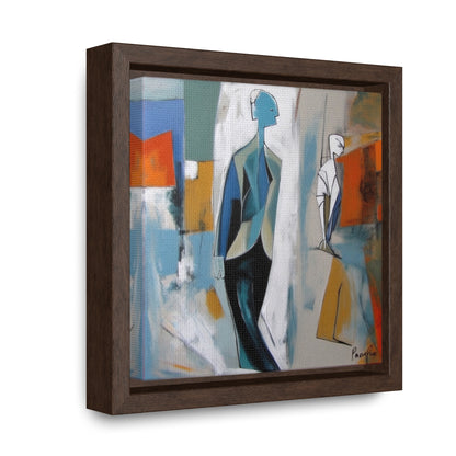 Sad Man 24, Valentinii, Gallery Canvas Wraps, Square Frame