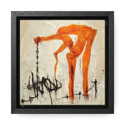 Feet and Drama 19, Valentinii, Gallery Canvas Wraps, Square Frame