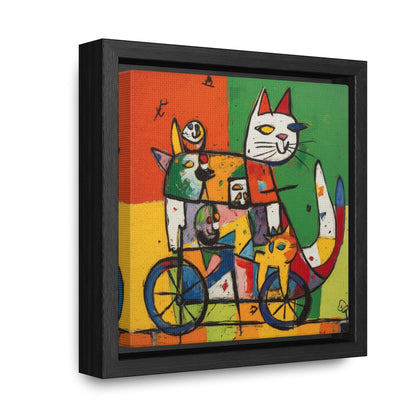 Cat 154, Gallery Canvas Wraps, Square Frame