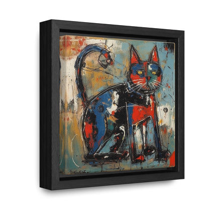 Cat 87, Gallery Canvas Wraps, Square Frame