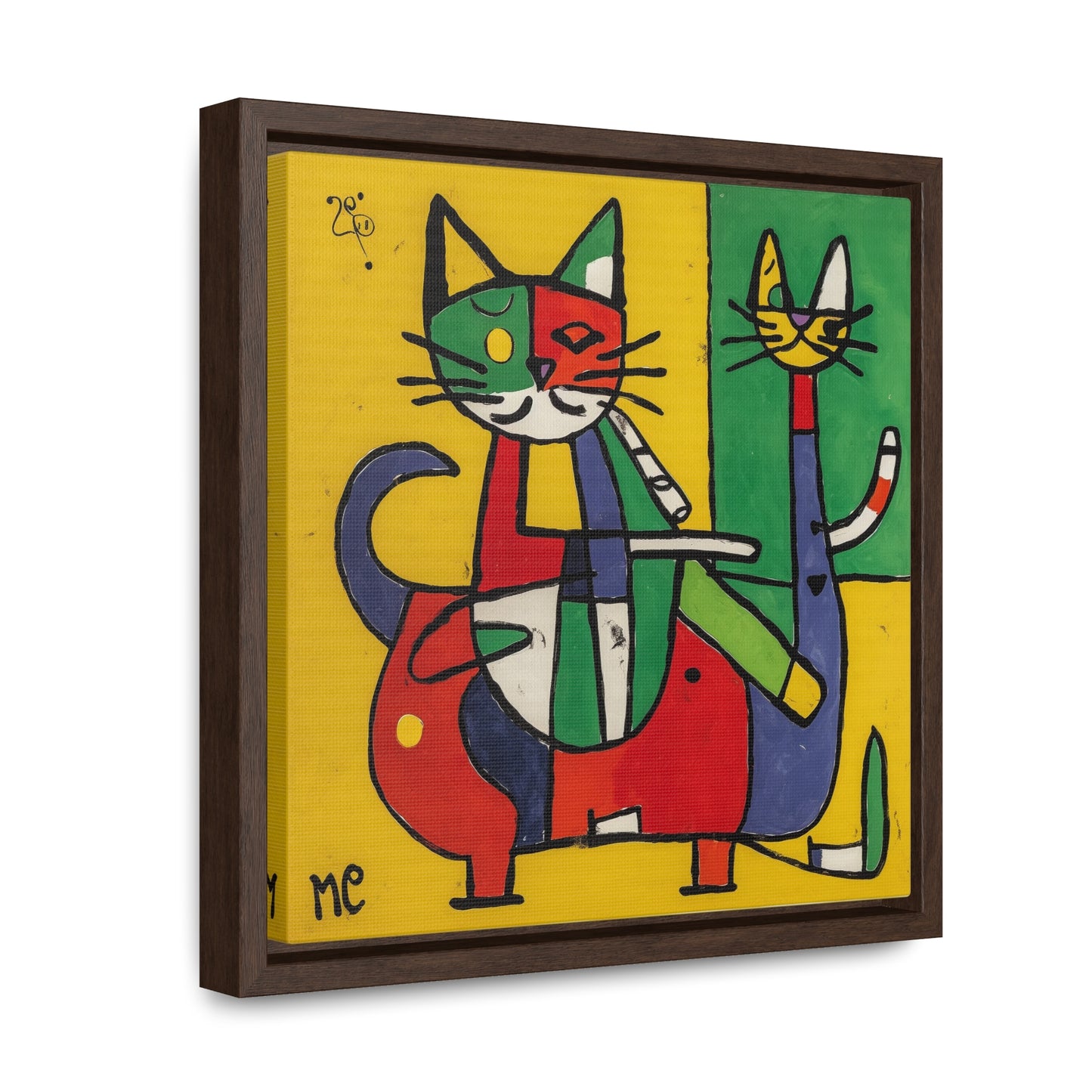 Cat 150, Gallery Canvas Wraps, Square Frame