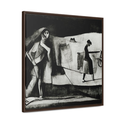 Domestic Memories 40, Valentinii, Gallery Canvas Wraps, Square Frame