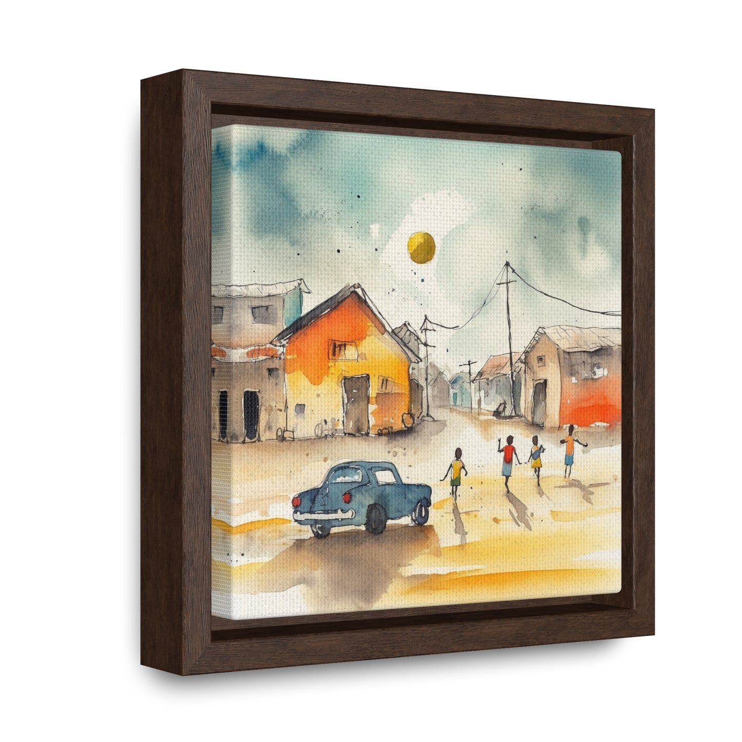 Childhood 6, Valentinii, Gallery Canvas Wraps, Square Frame