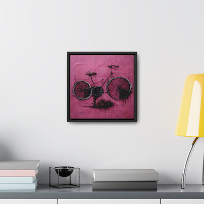 Bicycle 4, Valentinii, Gallery Canvas Wraps, Square Frame