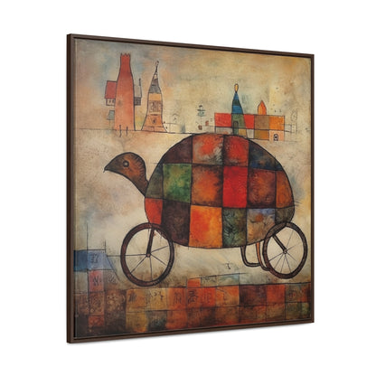 Turtle 6, Gallery Canvas Wraps, Square Frame