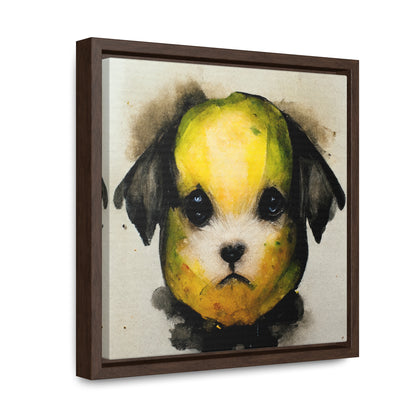 Dogs and Puppies 8, Valentinii, Gallery Canvas Wraps, Square Frame