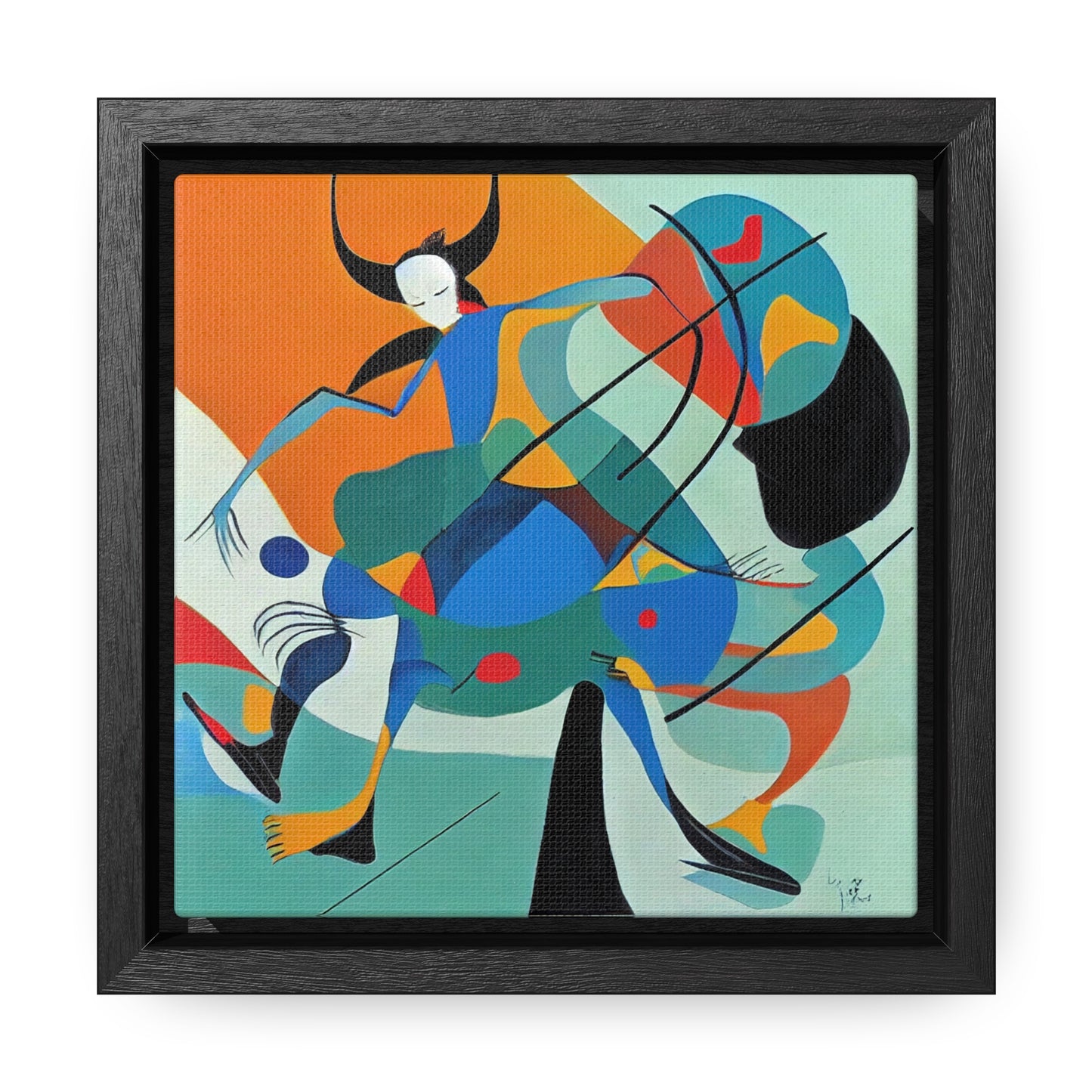 Naivia 6, Gallery Canvas Wraps, Square Frame