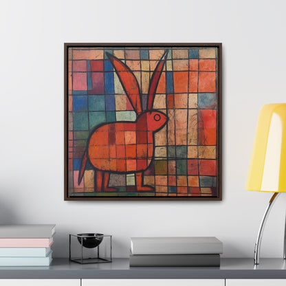 Rabbit 29, Gallery Canvas Wraps, Square Frame