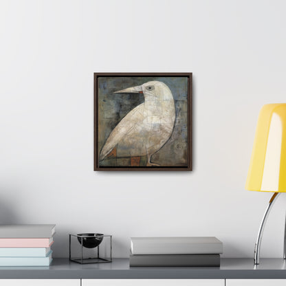 Bird 7, Gallery Canvas Wraps, Square Frame