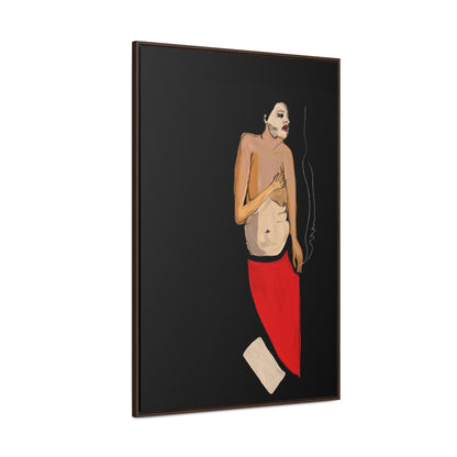 A Depressive Aladdin, Original Eduard Pavel, Gallery Canvas Wraps, Vertical Frame