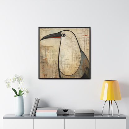 Bird 3, Gallery Canvas Wraps, Square Frame