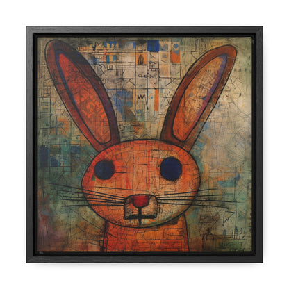 Rabbit, Gallery Canvas Wraps, Square Frame