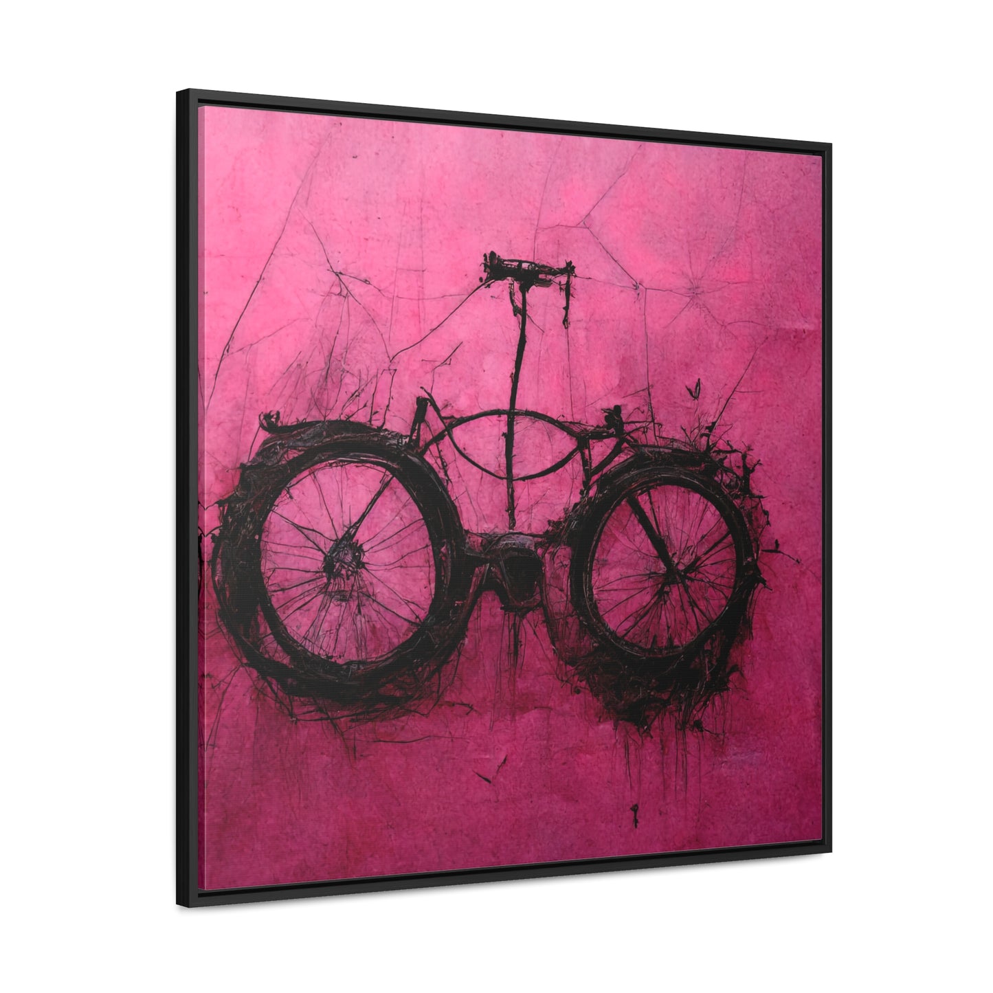 Bicycle 3, Valentinii, Gallery Canvas Wraps, Square Frame