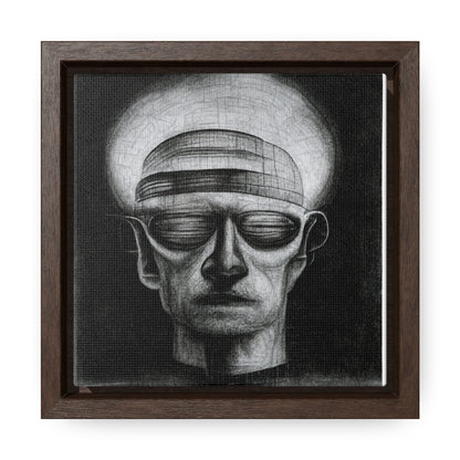 Brain 12, Valentinii, Gallery Canvas Wraps, Square Frame