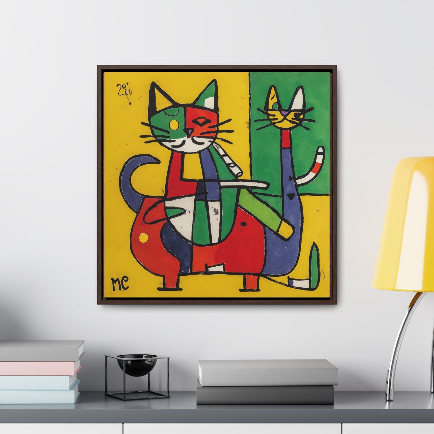 Cat 150, Gallery Canvas Wraps, Square Frame