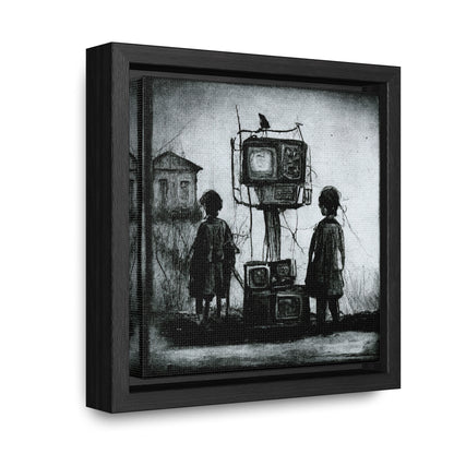 Childhood Wave 10, Valentinii, Gallery Canvas Wraps, Square Frame