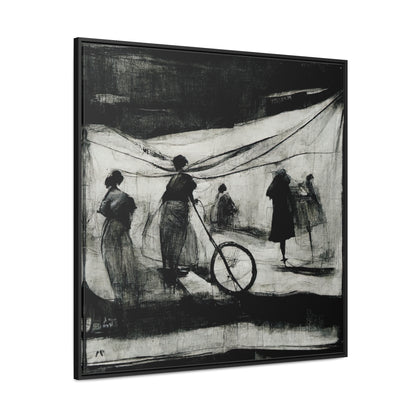 Domestic Memories 34, Valentinii, Gallery Canvas Wraps, Square Frame