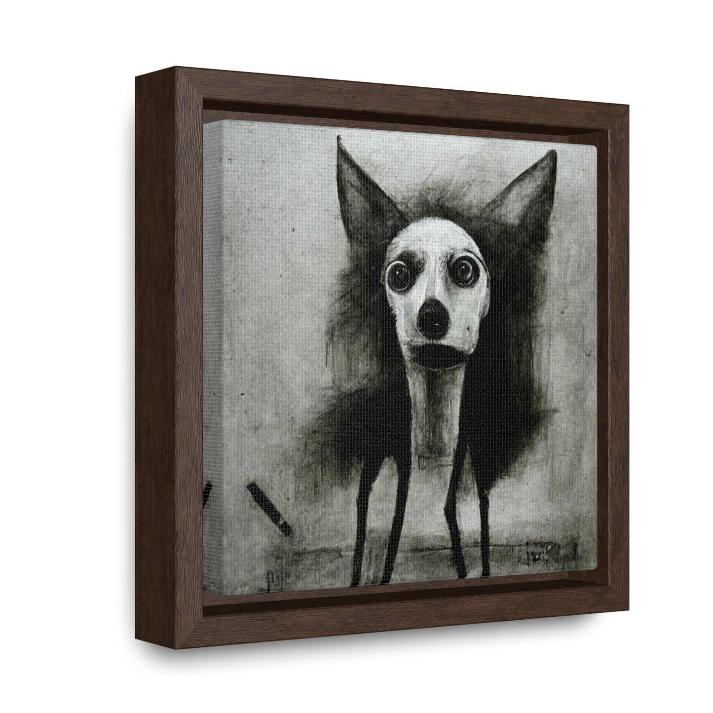 Dogs and Puppies 16, Valentinii, Gallery Canvas Wraps, Square Frame