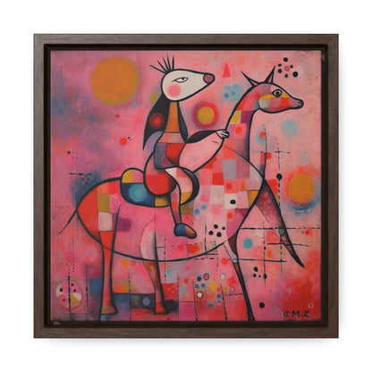 The Dreams of the Child 5, Gallery Canvas Wraps, Square Frame