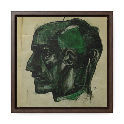 Heads 6, Valentinii, Gallery Canvas Wraps, Square Frame