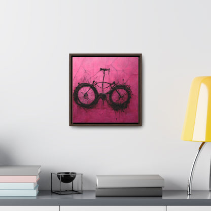 Bicycle 3, Valentinii, Gallery Canvas Wraps, Square Frame