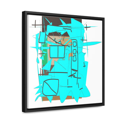 Naive City, Gallery Canvas Wraps, Square Frame