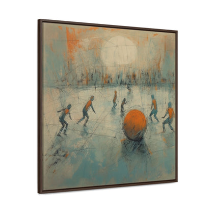 Childhood 19, Gallery Canvas Wraps, Square Frame