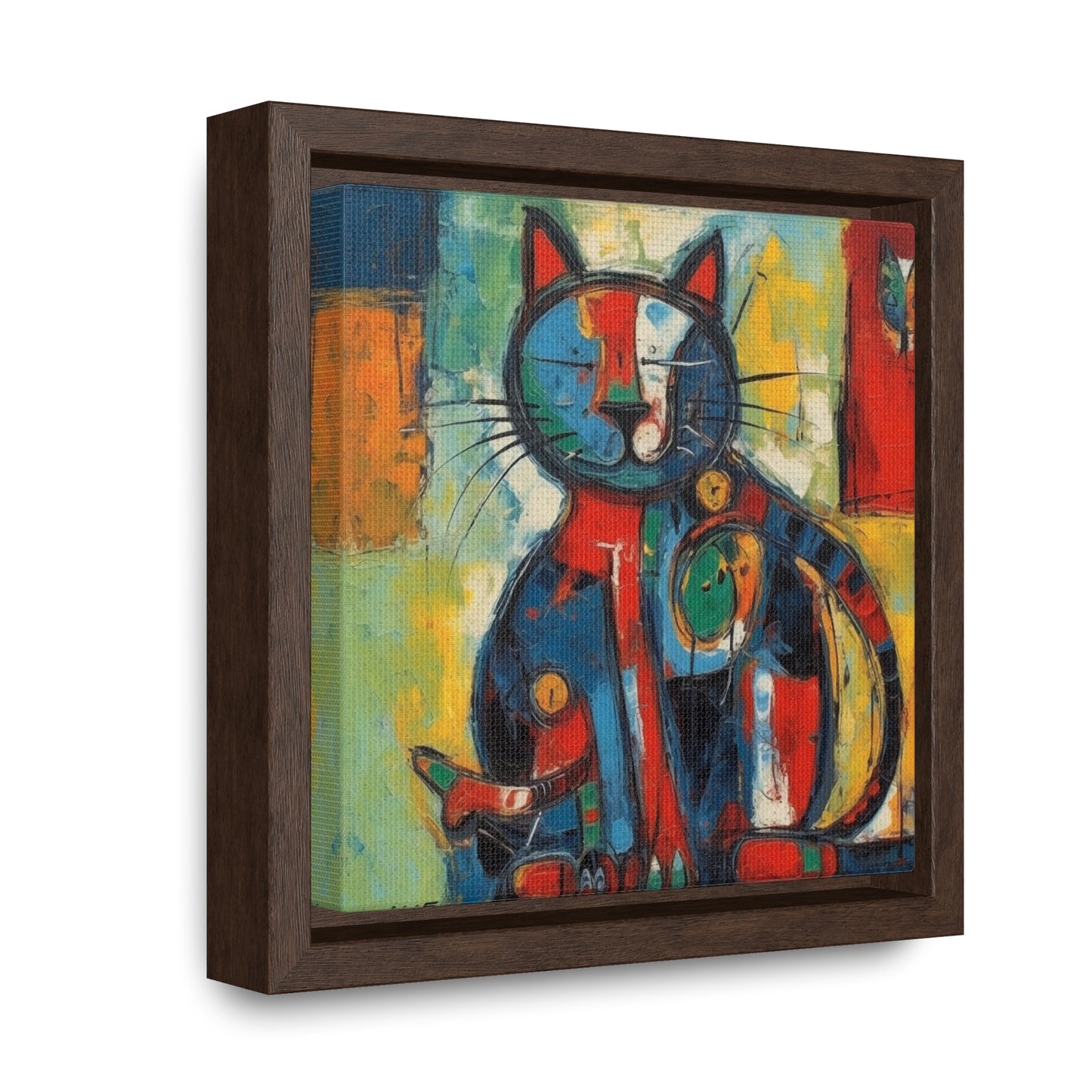 Cat 67, Gallery Canvas Wraps, Square Frame