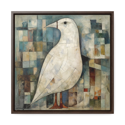 Bird 15, Gallery Canvas Wraps, Square Frame