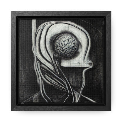 Brain 23, Valentinii, Gallery Canvas Wraps, Square Frame