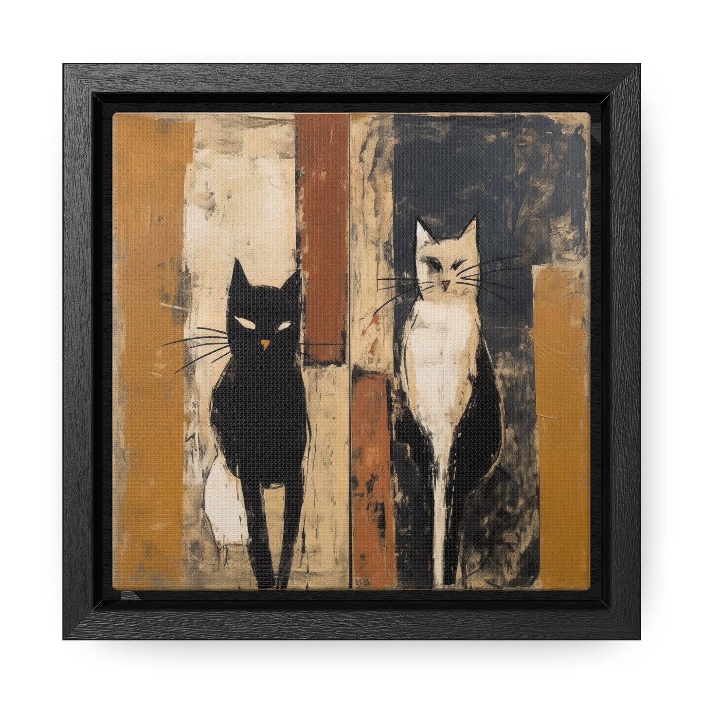 Cat 15, Gallery Canvas Wraps, Square Frame