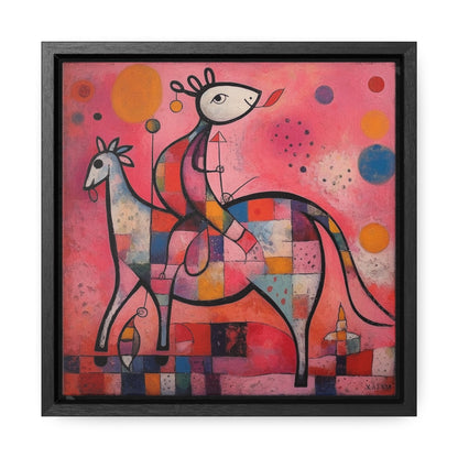 The Dreams of the Child 2, Gallery Canvas Wraps, Square Frame