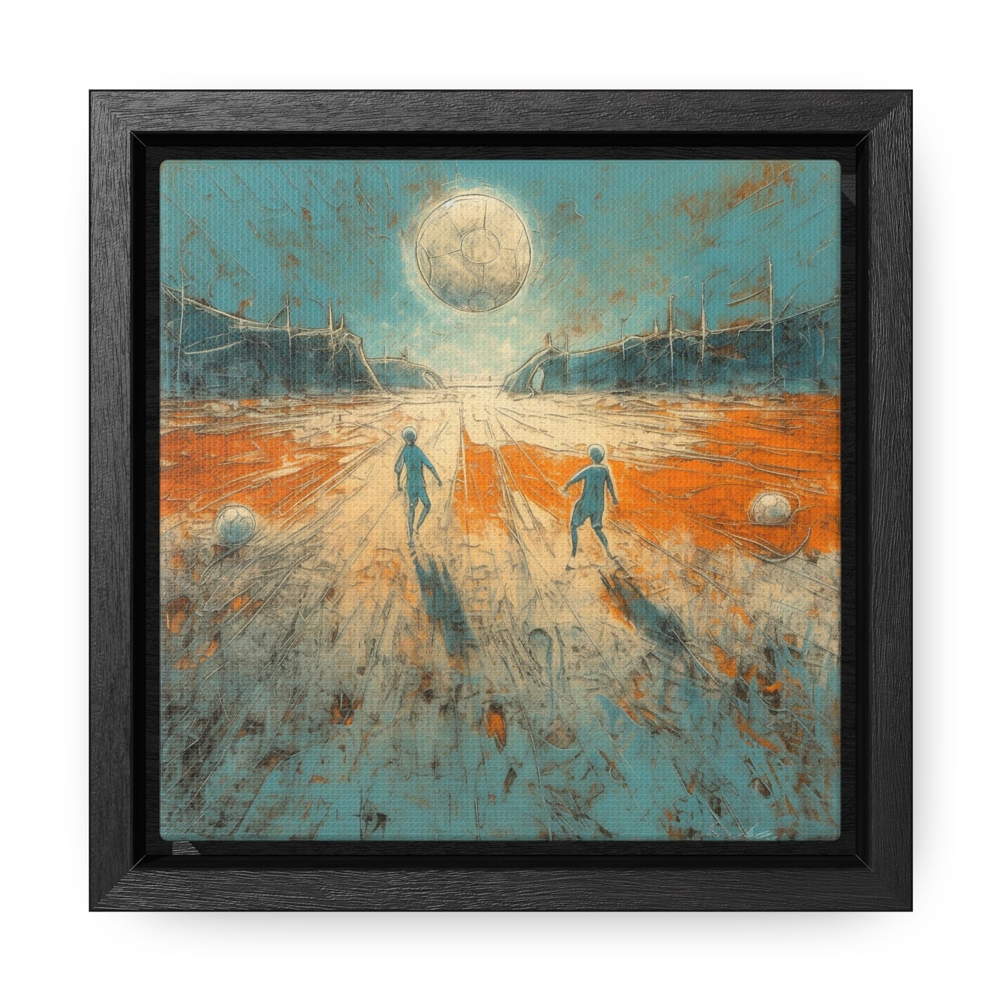 Childhood 20, Gallery Canvas Wraps, Square Frame