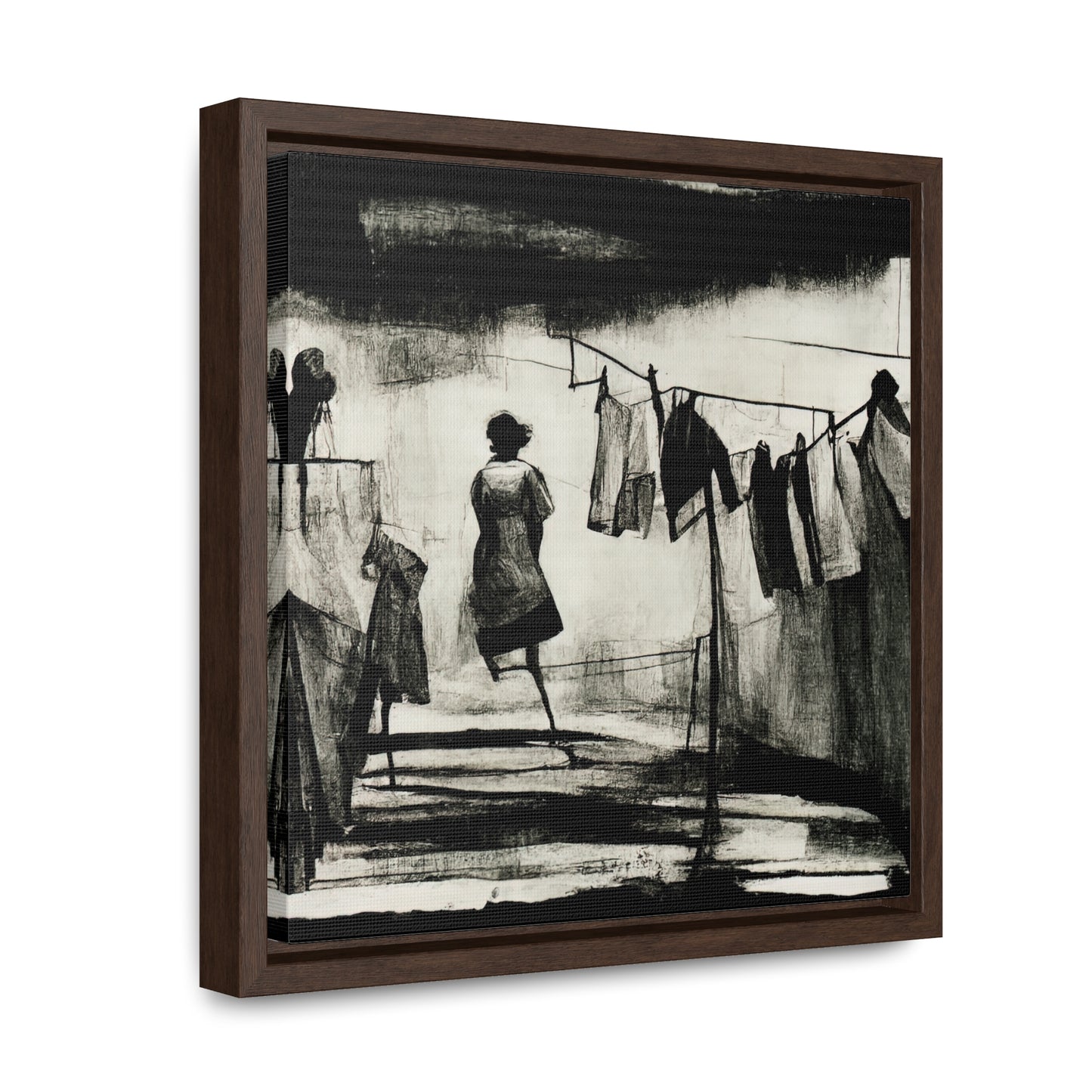 Domestic Memories 13, Valentinii, Gallery Canvas Wraps, Square Frame