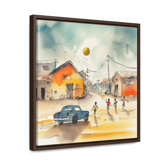 Childhood 6, Valentinii, Gallery Canvas Wraps, Square Frame