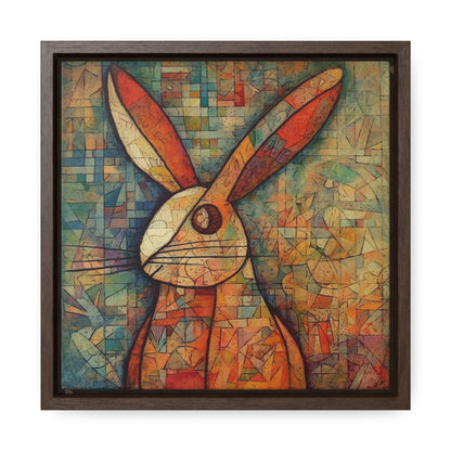 Rabbit 4, Gallery Canvas Wraps, Square Frame