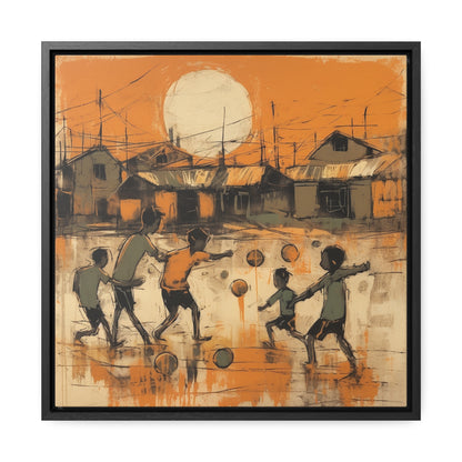 Childhood 22, Gallery Canvas Wraps, Square Frame