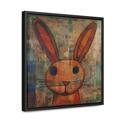 Rabbit 12, Gallery Canvas Wraps, Square Frame