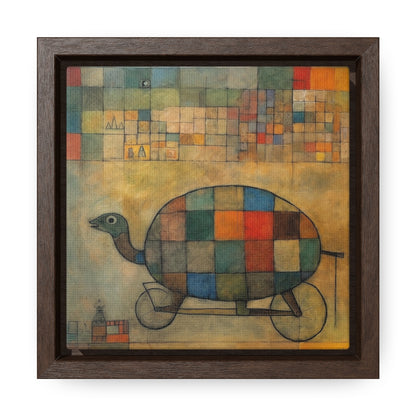 Turtle 12, Gallery Canvas Wraps, Square Frame