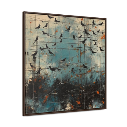 Bird 32, Gallery Canvas Wraps, Square Frame