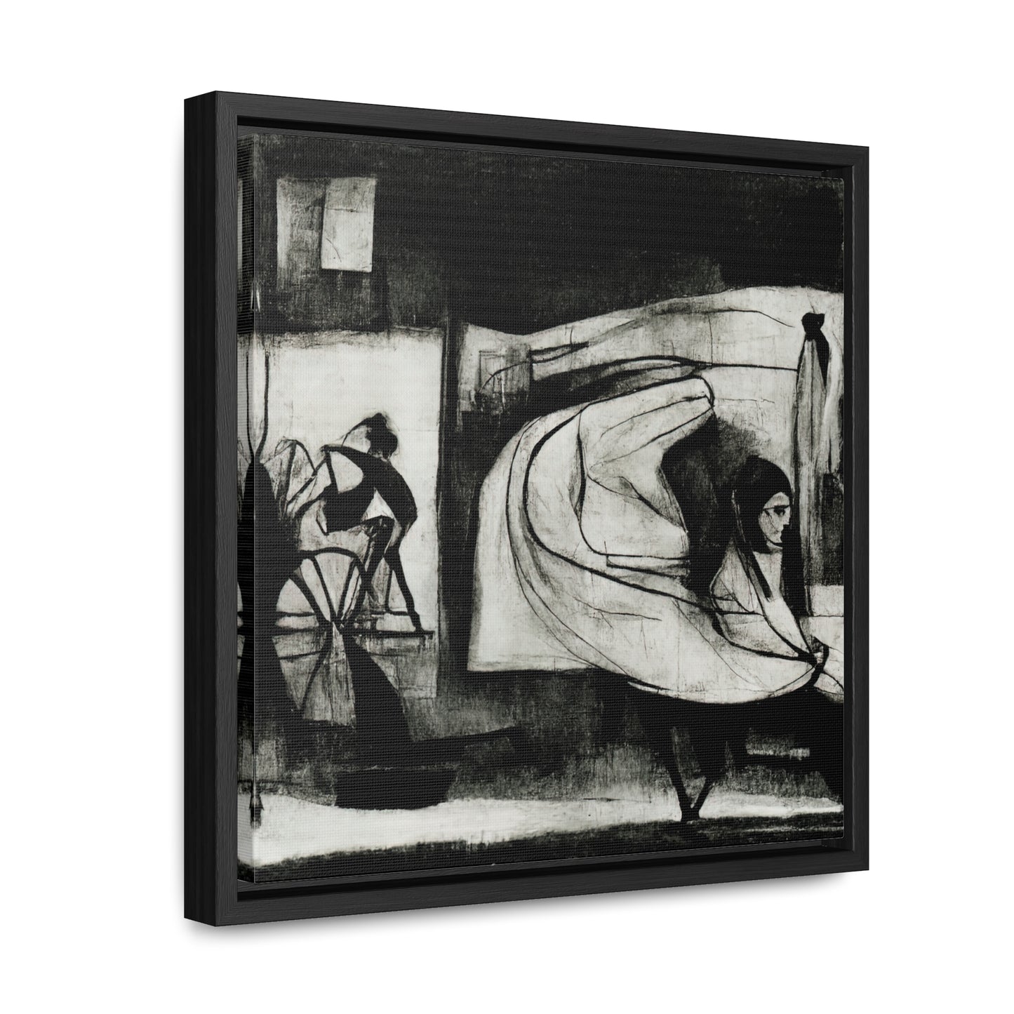 Domestic Memories 22, Valentinii, Gallery Canvas Wraps, Square Frame