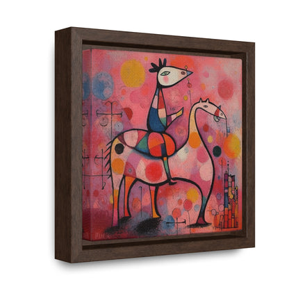 The Dreams of the Child 17, Gallery Canvas Wraps, Square Frame