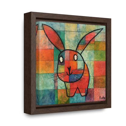 Rabbit 34, Gallery Canvas Wraps, Square Frame