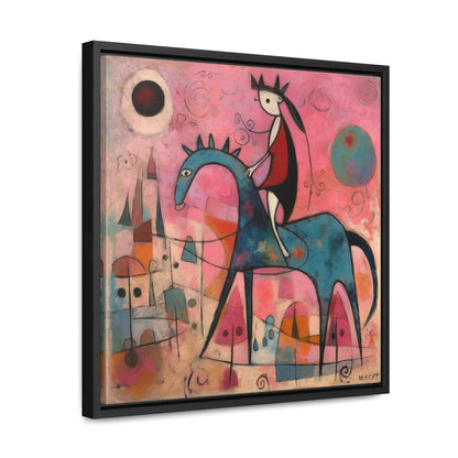 The Dreams of the Child 42, Gallery Canvas Wraps, Square Frame