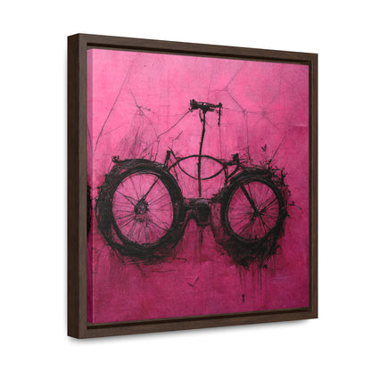 Bicycle 3, Valentinii, Gallery Canvas Wraps, Square Frame