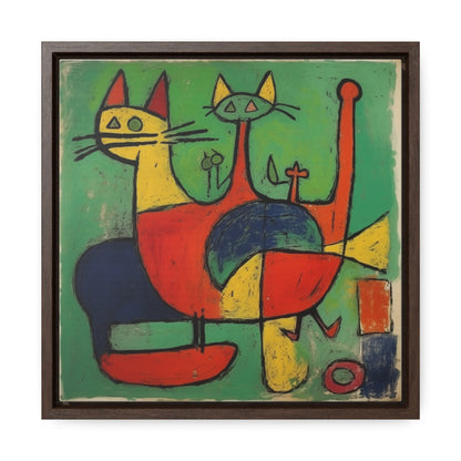 Cat 148, Gallery Canvas Wraps, Square Frame