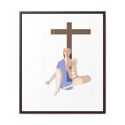 Cross, Original Eduard Pavel, Gallery Canvas Wraps, Vertical Frame