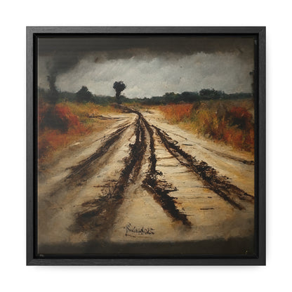 To the Rainy Land 9, Valentinii, Gallery Canvas Wraps, Square Frame