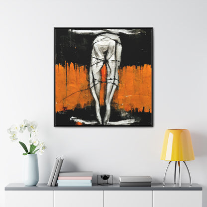 Feet and Drama 3, Valentinii, Gallery Canvas Wraps, Square Frame