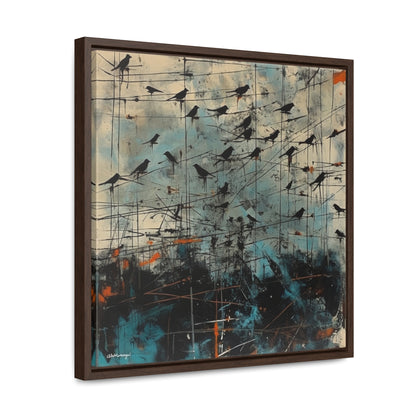 Bird 11, Gallery Canvas Wraps, Square Frame